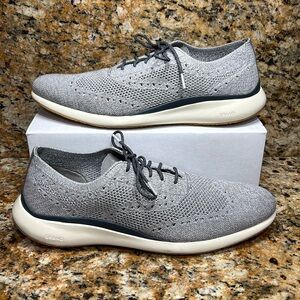 Cole Haan Oxford Original Grand Shoes Grey / White US Men's Size 13